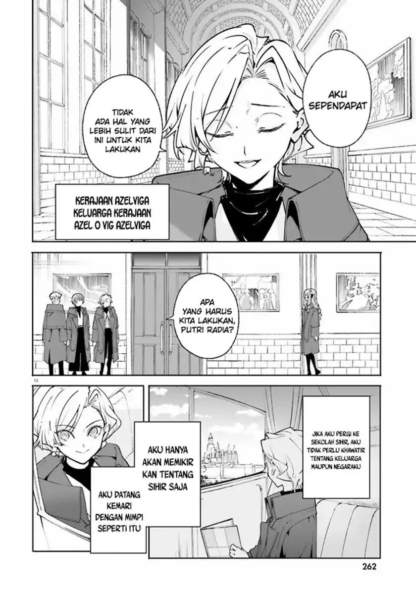Majutsushi Kunon wa Miete Iru - Chapter 37.2 6 Majutsushi Kunon wa Miete Iru - Chapter 37.2 6