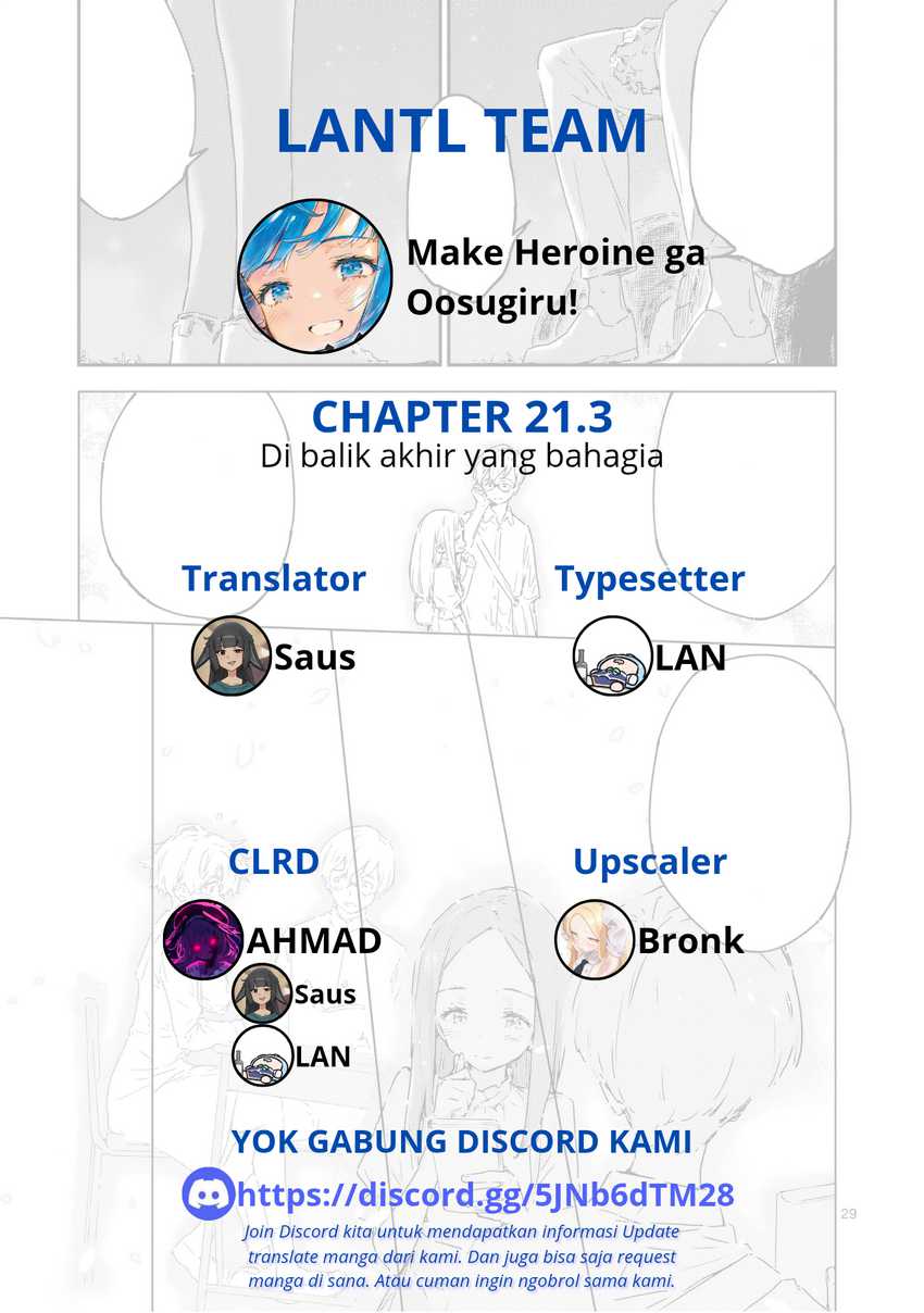 Make Heroine ga Oosugiru! - Chapter 21.3 1 Make Heroine ga Oosugiru! - Chapter 21.3 1