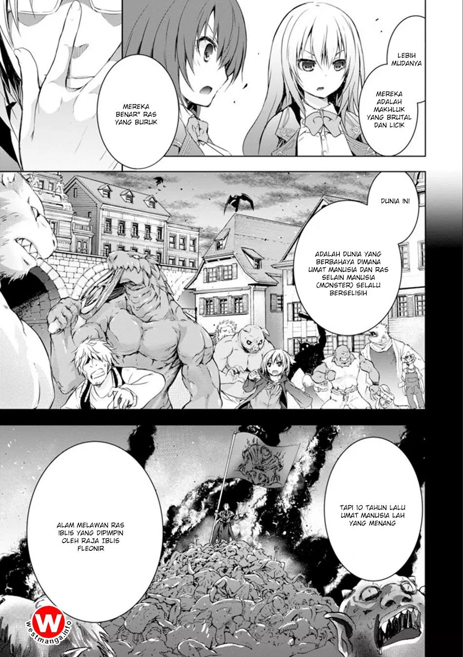 Maou to Ore no Hangyakuki - Chapter 1.1 19