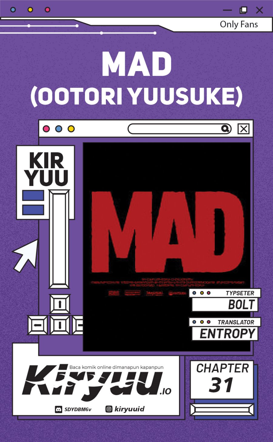 MAD (OOTORI Yuusuke) - Chapter 31 1 MAD (OOTORI Yuusuke) - Chapter 31 1