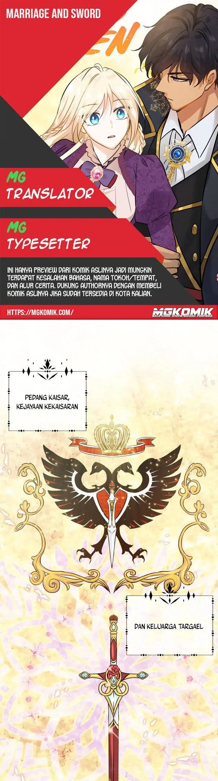 Marriage and Sword - Chapter 1 1 Marriage and Sword - Chapter 1 1