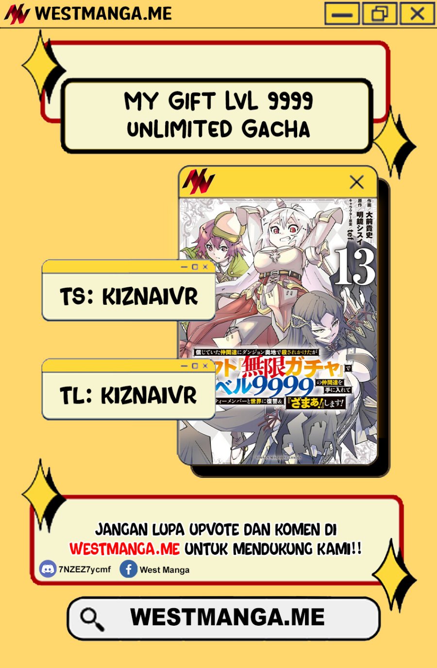 My Gift LVL 9999 Unlimited Gacha - Chapter 165 1