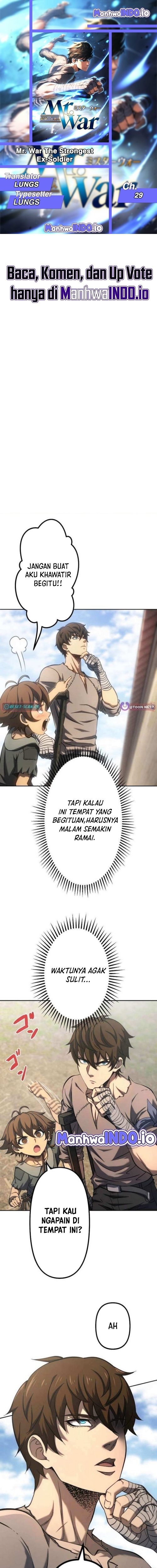 Mr. War꞉ The Strongest Ex-Soldier - Chapter 29 1 Mr. War꞉ The Strongest Ex-Soldier - Chapter 29 1