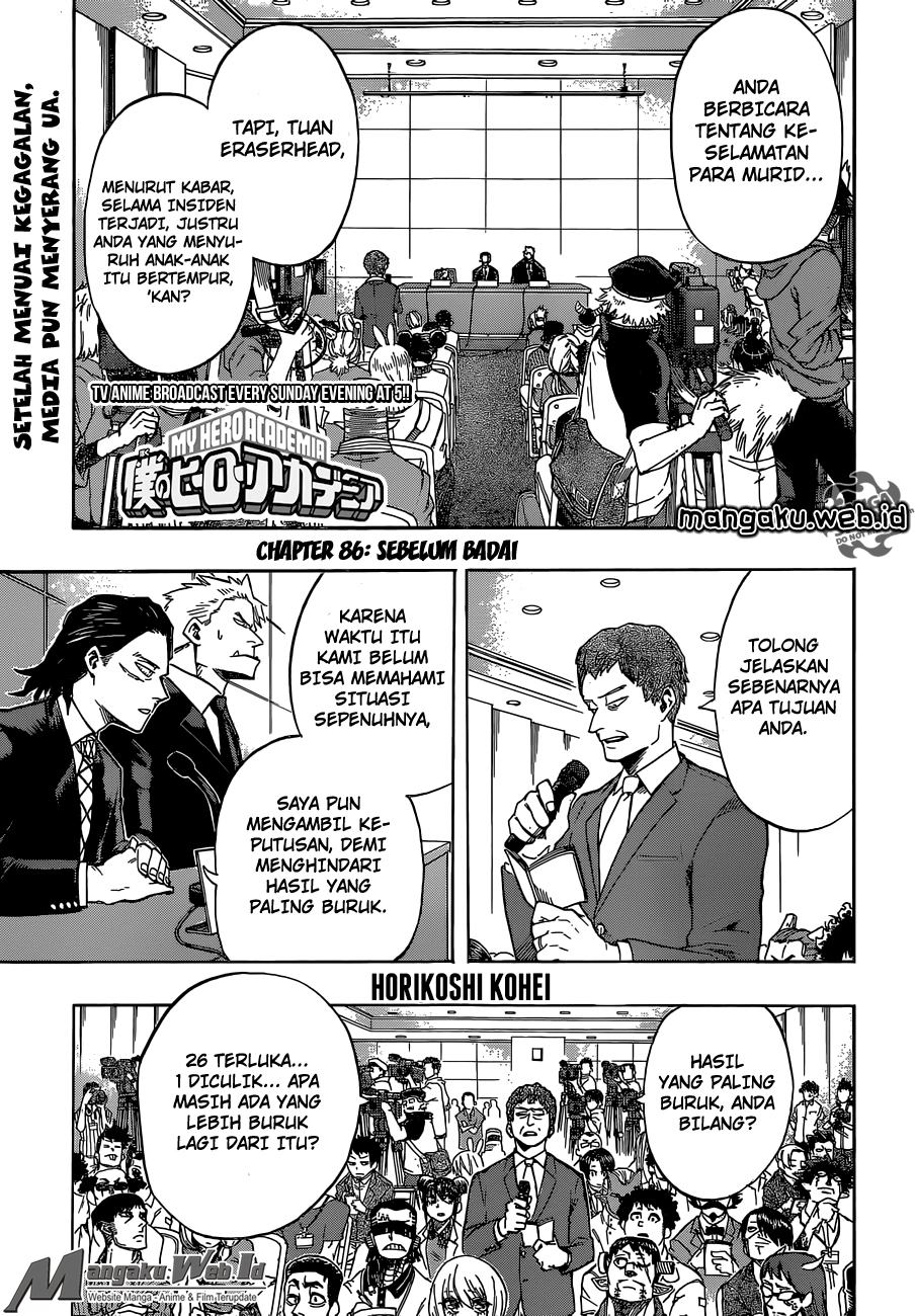 Boku no Hero Academia - Chapter 86 2