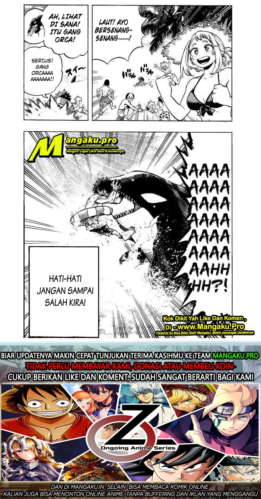 Boku no Hero Academia - Chapter 280 19 Boku no Hero Academia - Chapter 280 19