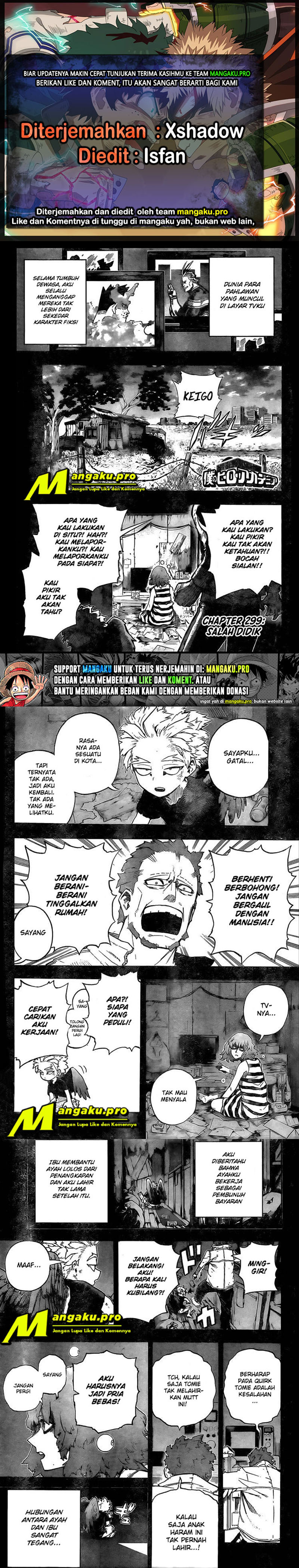 Boku no Hero Academia - Chapter 299 1