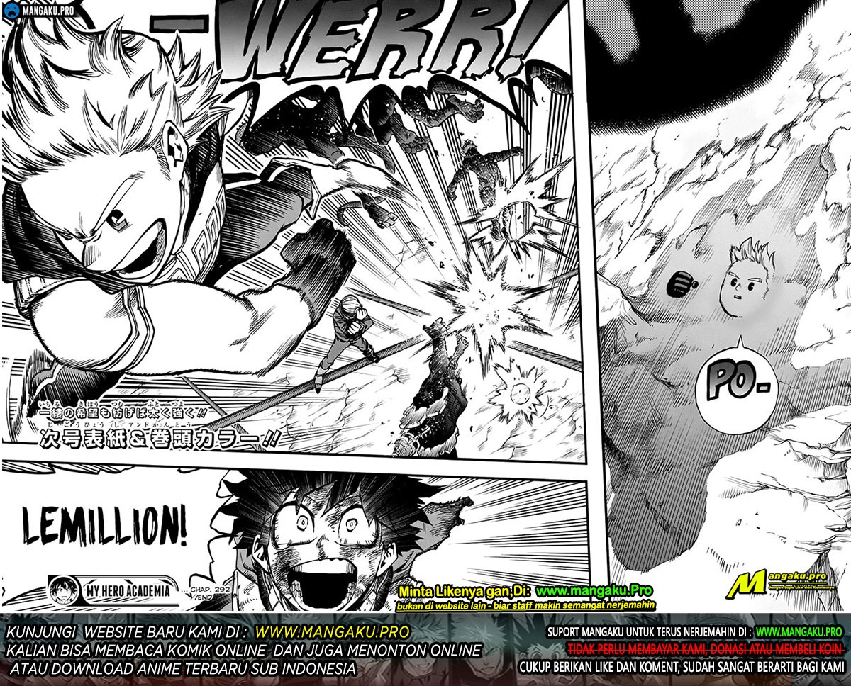 Boku no Hero Academia - Chapter 292HD 15