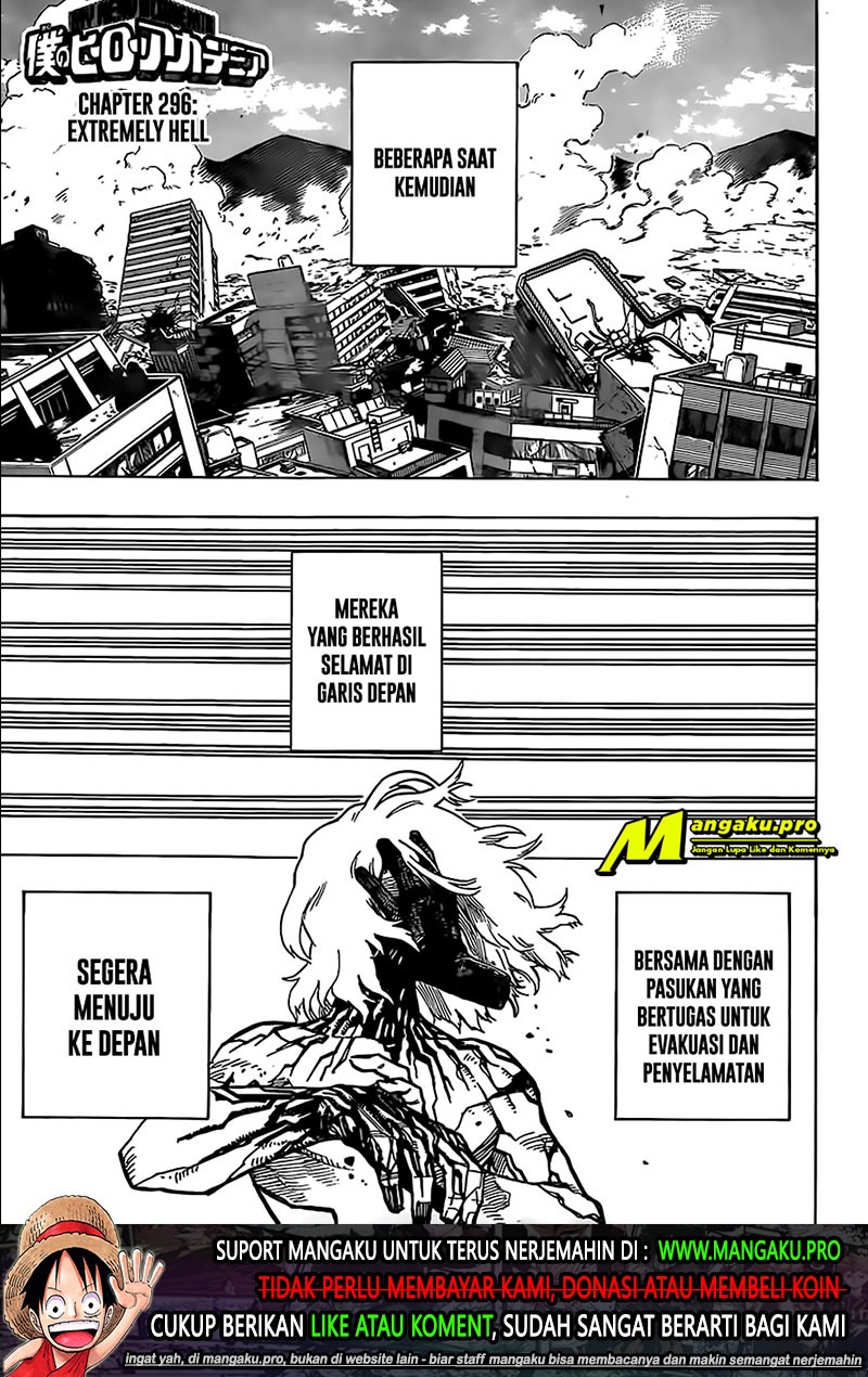 Boku no Hero Academia - Chapter 296 2 Boku no Hero Academia - Chapter 296 2