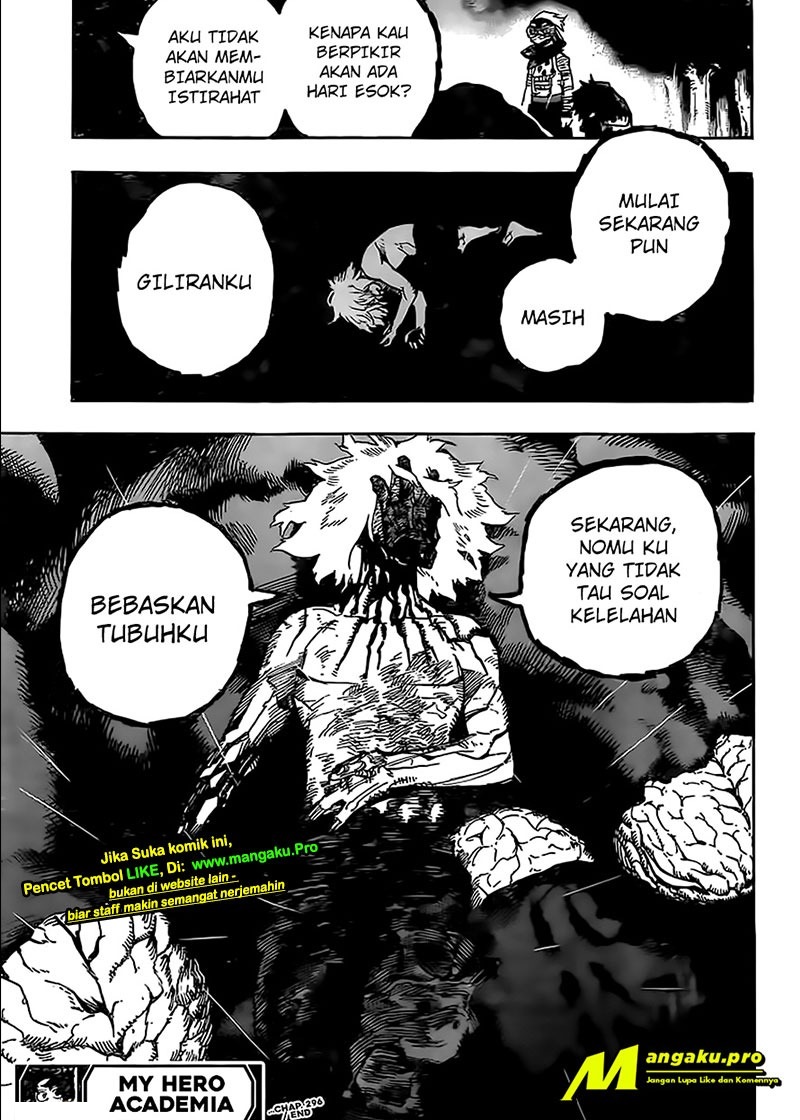 Boku no Hero Academia - Chapter 296 19 Boku no Hero Academia - Chapter 296 19