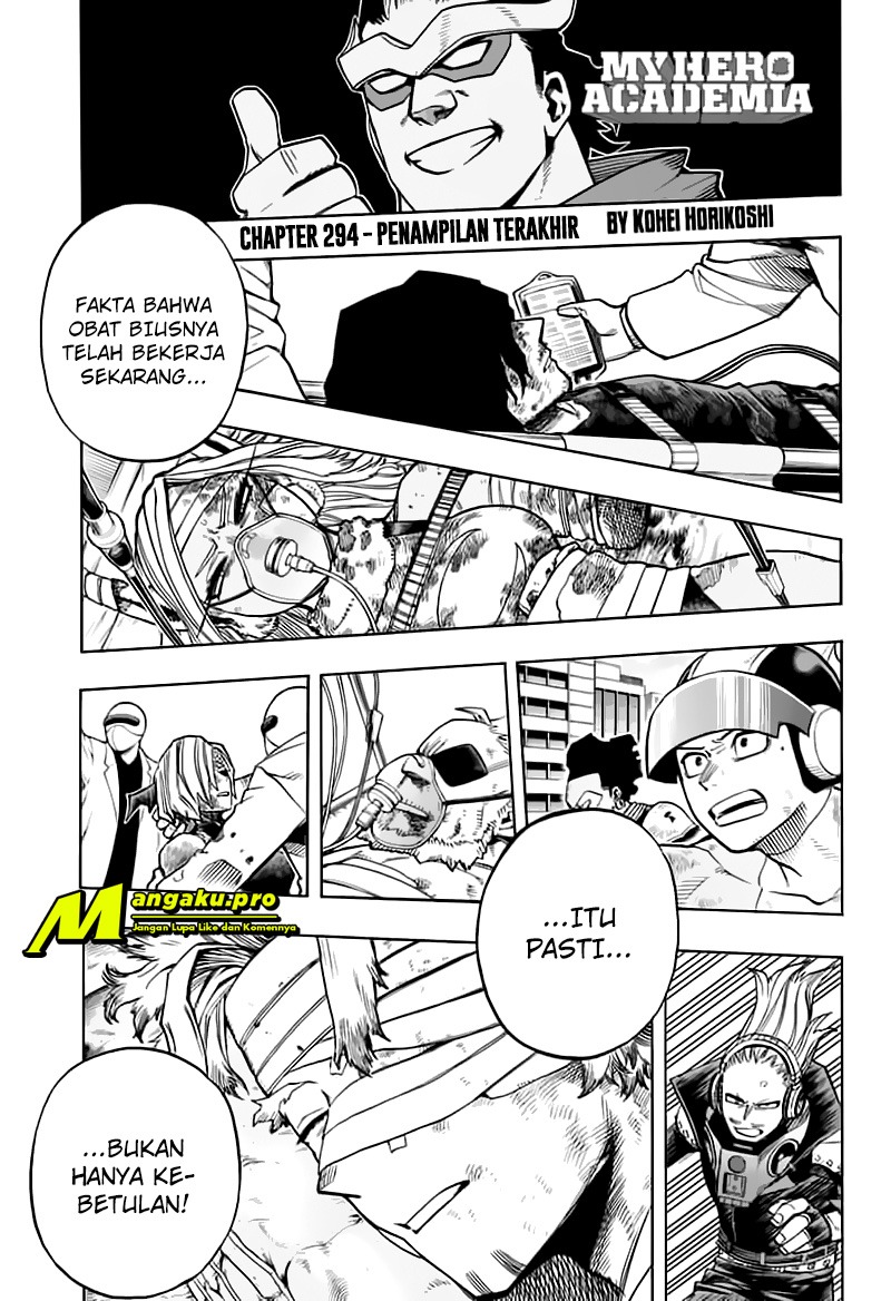 Boku no Hero Academia - Chapter 294HQ 2 Boku no Hero Academia - Chapter 294HQ 2