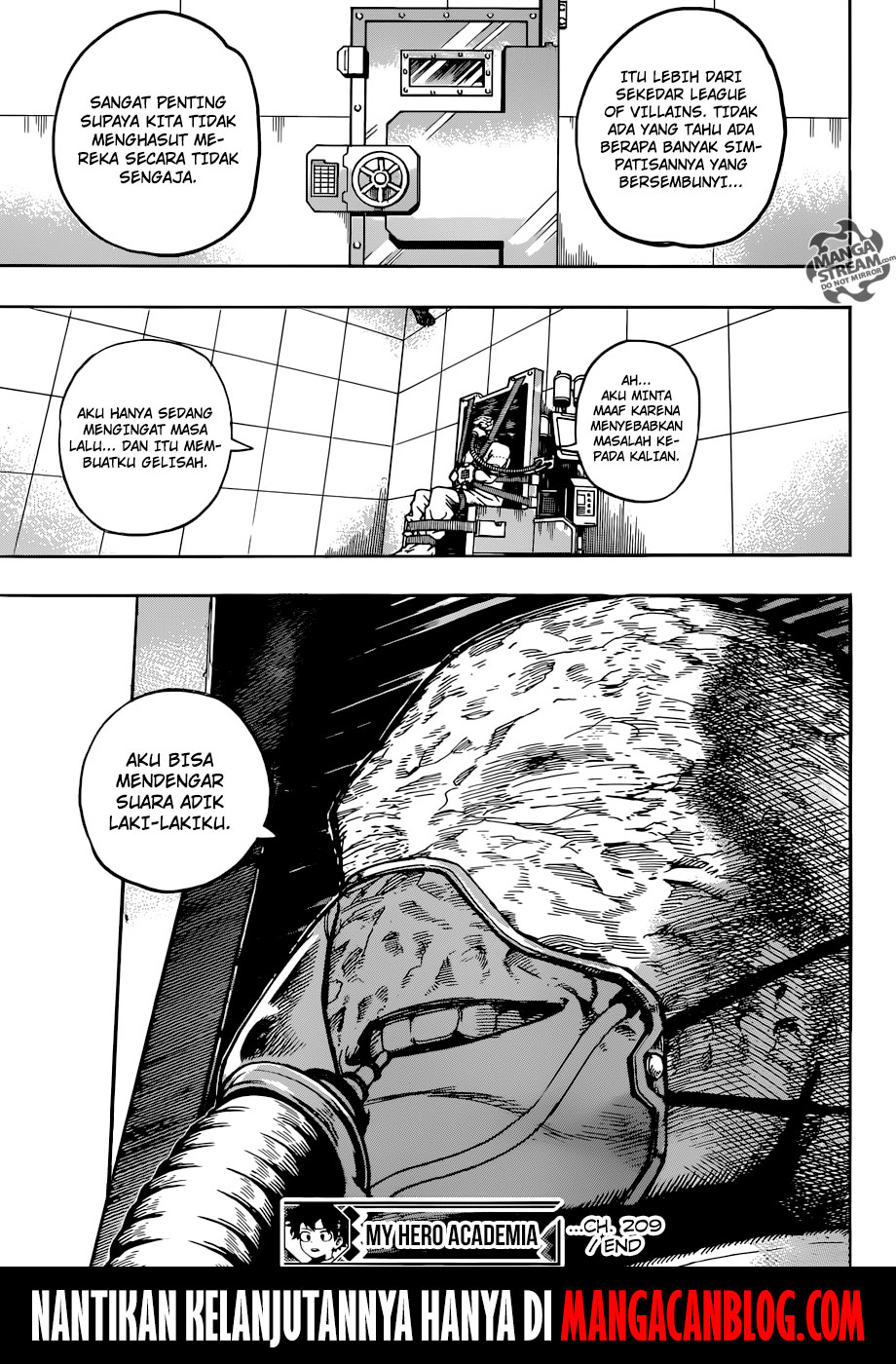 Boku no Hero Academia - Chapter 209 16