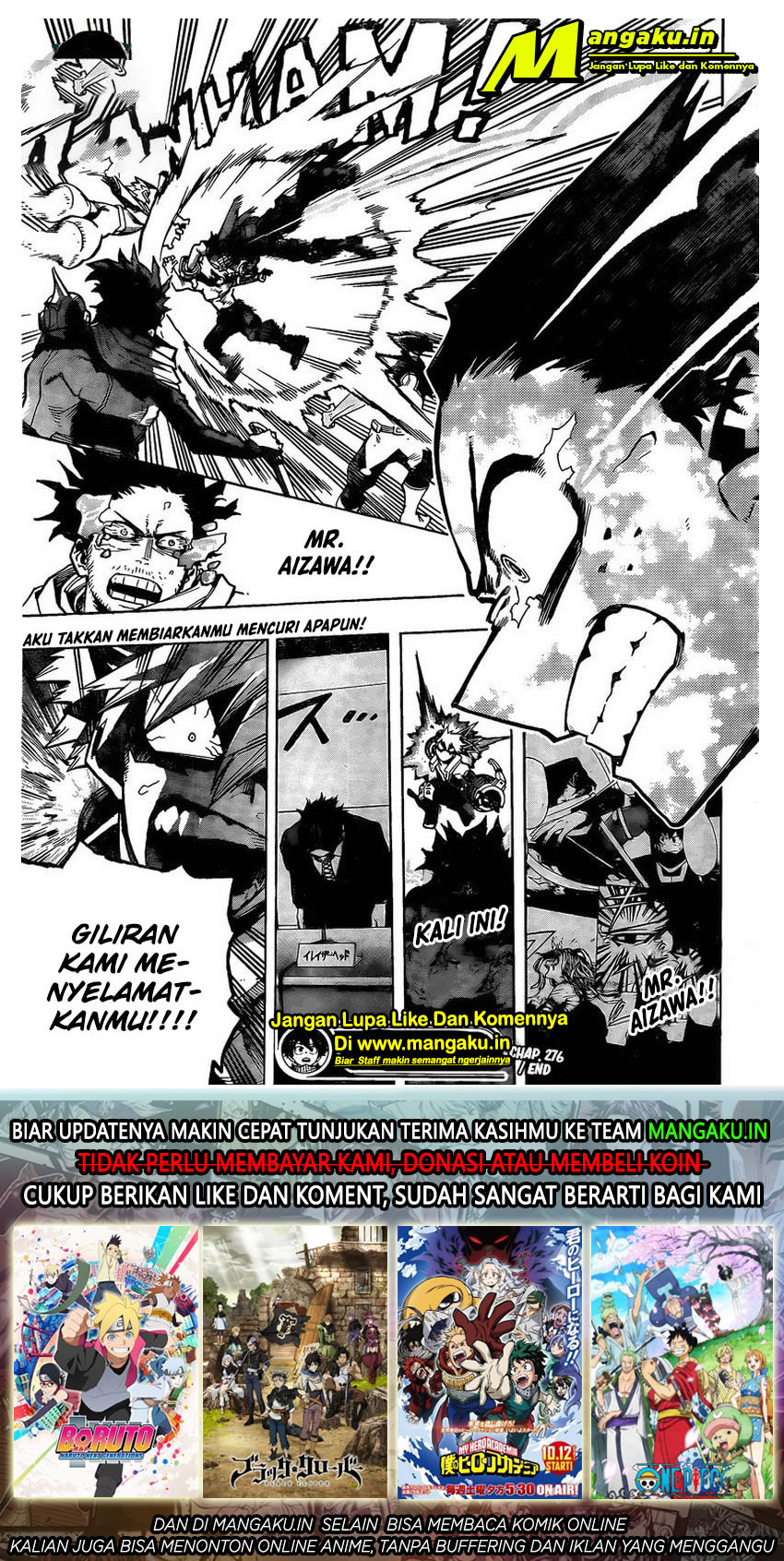 Boku no Hero Academia - Chapter 276 19