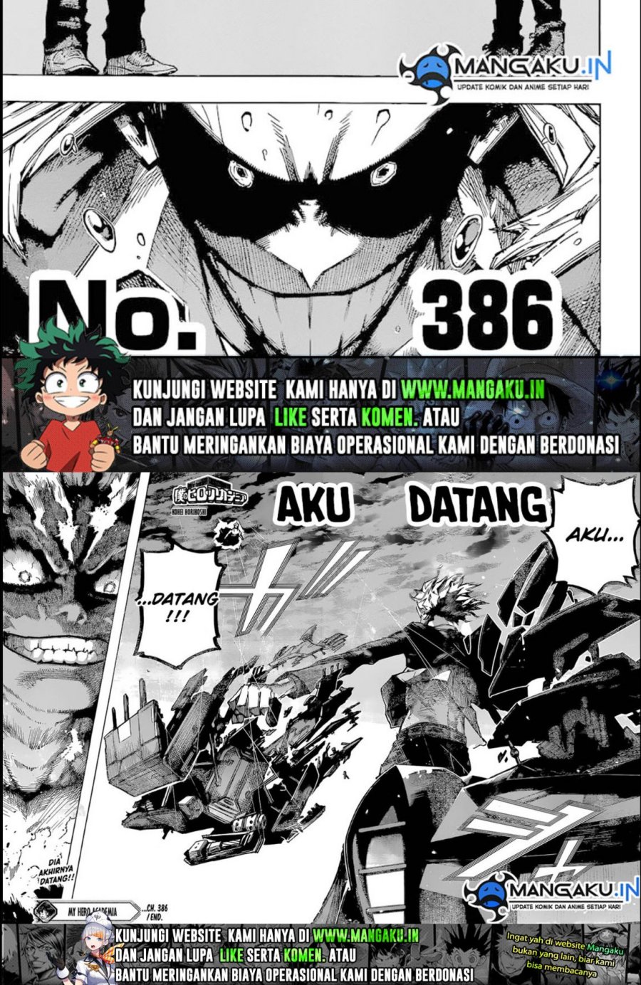 Boku no Hero Academia - Chapter 386 14