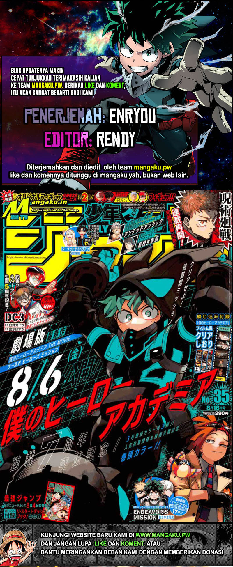 Boku no Hero Academia - Chapter 321 1