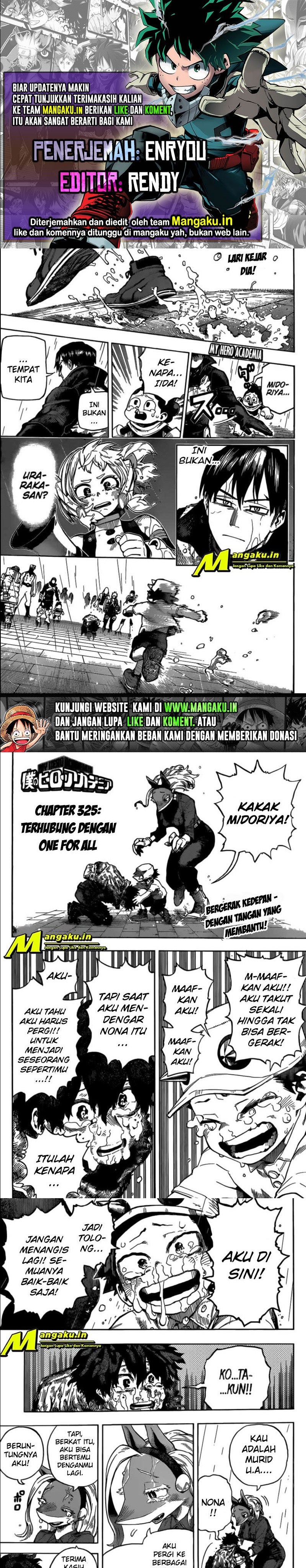 Boku no Hero Academia - Chapter 325 1