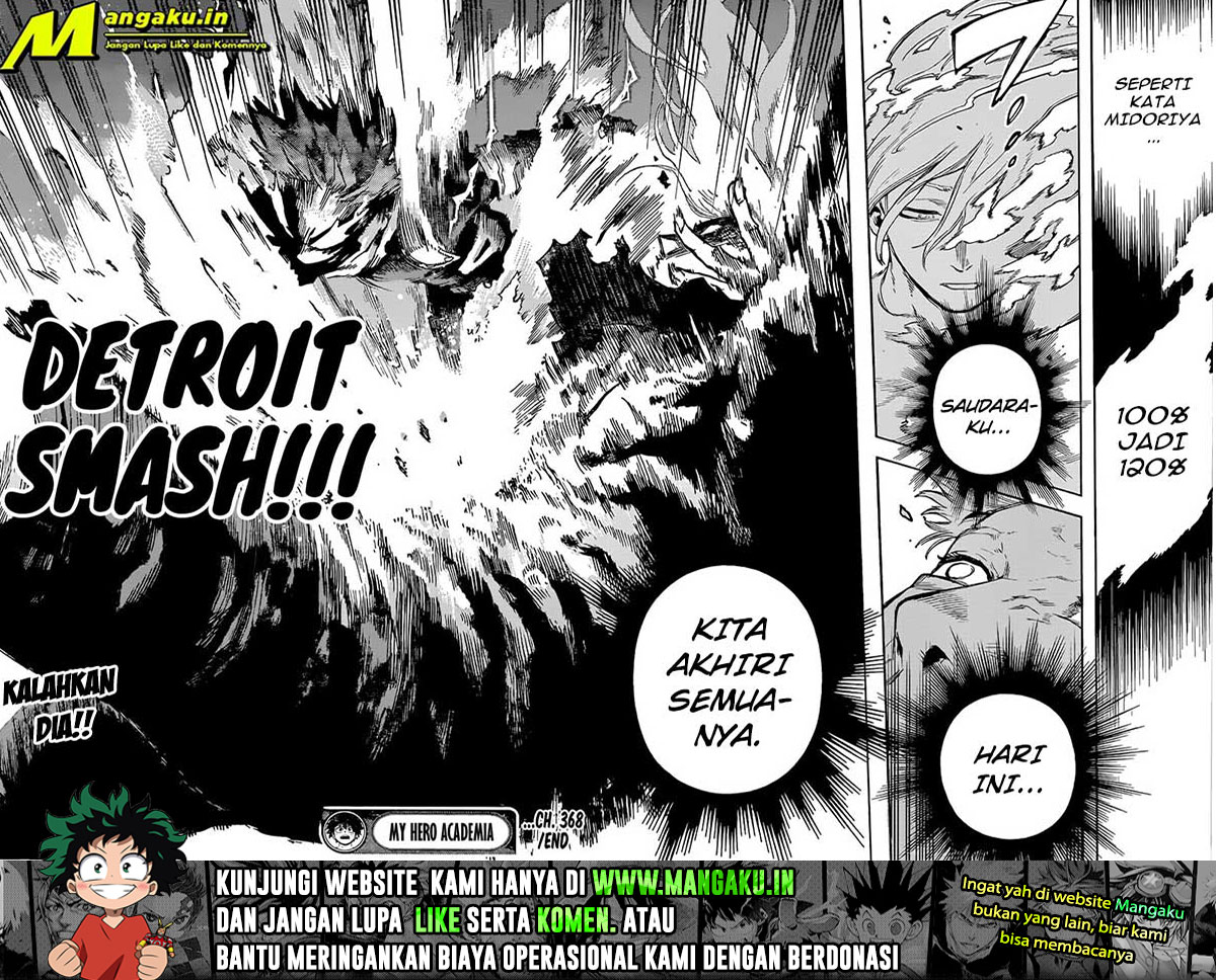Boku no Hero Academia - Chapter 368 15