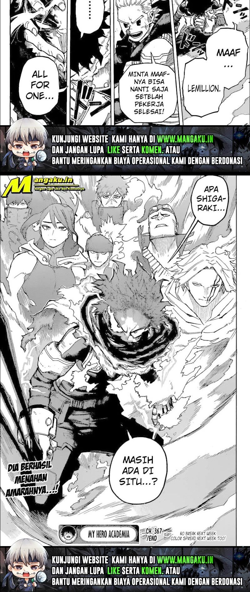 Boku no Hero Academia - Chapter 367 7