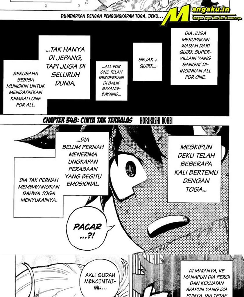Boku no Hero Academia - Chapter 348 3