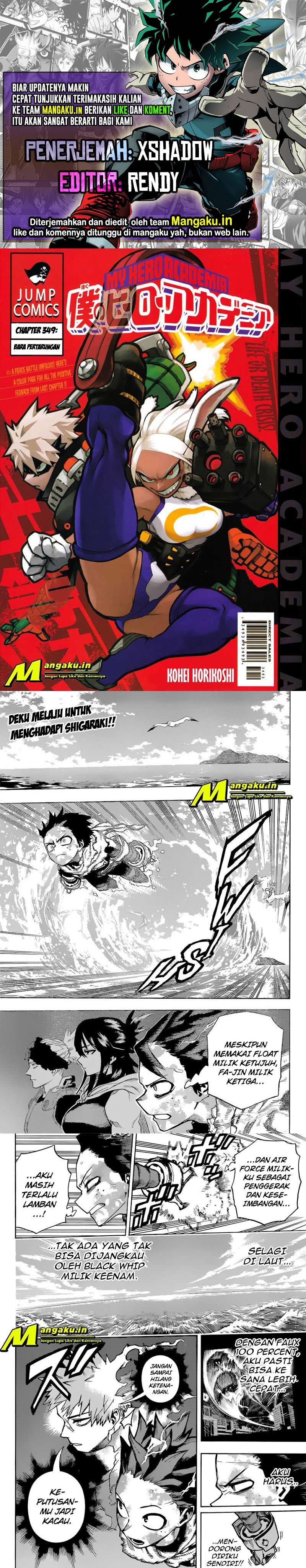 Boku no Hero Academia - Chapter 349 1