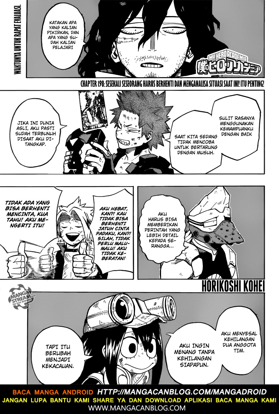 Boku no Hero Academia - Chapter 198 1
