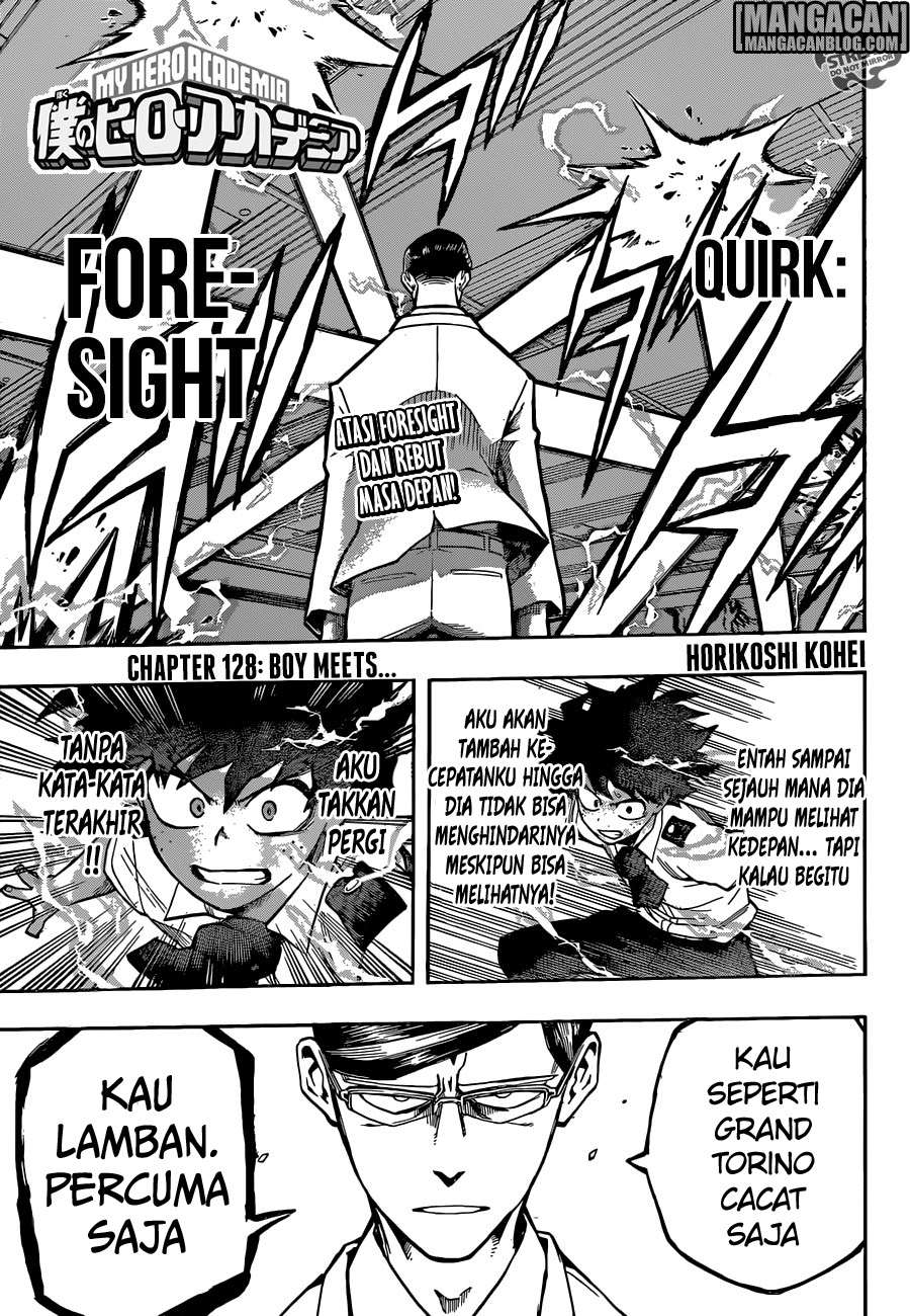 Boku no Hero Academia - Chapter 128 1 Boku no Hero Academia - Chapter 128 1
