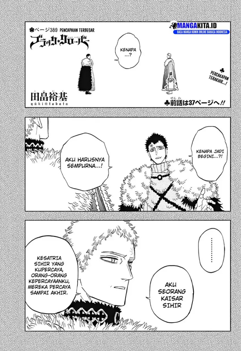 Black Clover - Chapter 389 2
