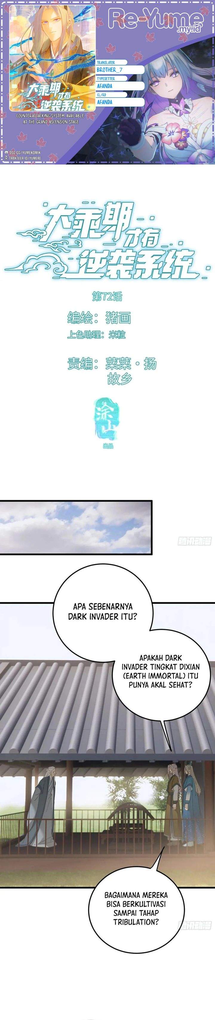 Counterattacking System Available At The Grand Ascension Stage - Chapter 72 1 Counterattacking System Available At The Grand Ascension Stage - Chapter 72 1