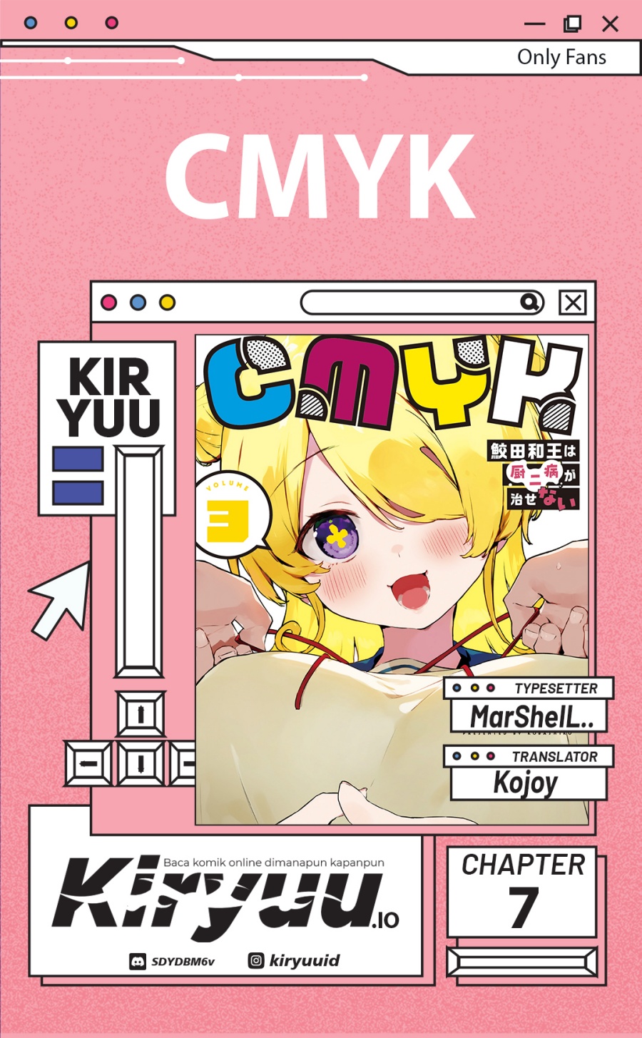 CMYK – Sameda Kazuou wa Chuunibyou ga Naosenai - Chapter 07 1 CMYK – Sameda Kazuou wa Chuunibyou ga Naosenai - Chapter 07 1
