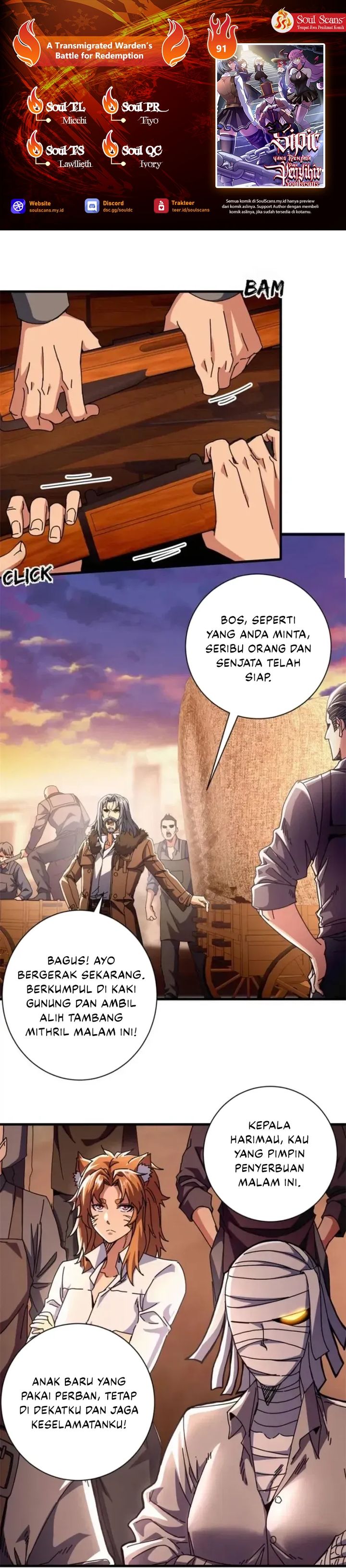 A Transmigrated Warden’s Battle for Redemption - Chapter 91 1 A Transmigrated Warden’s Battle for Redemption - Chapter 91 1