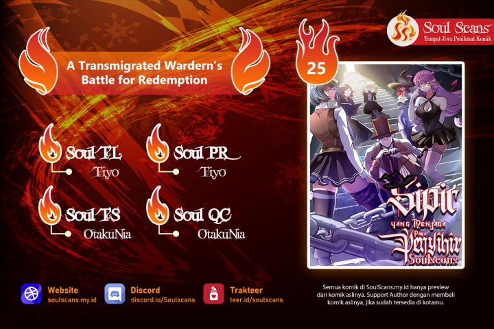 A Transmigrated Warden’s Battle for Redemption - Chapter 25 1 A Transmigrated Warden’s Battle for Redemption - Chapter 25 1