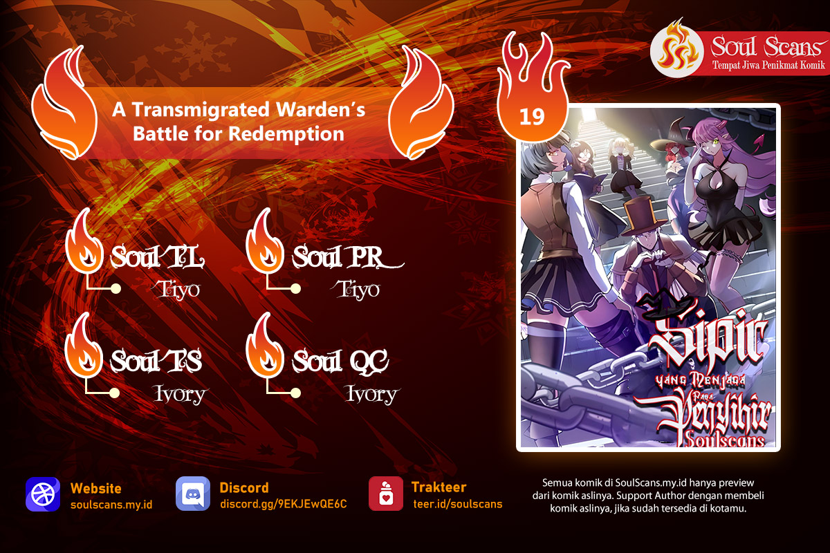 A Transmigrated Warden’s Battle for Redemption - Chapter 19 1 A Transmigrated Warden’s Battle for Redemption - Chapter 19 1