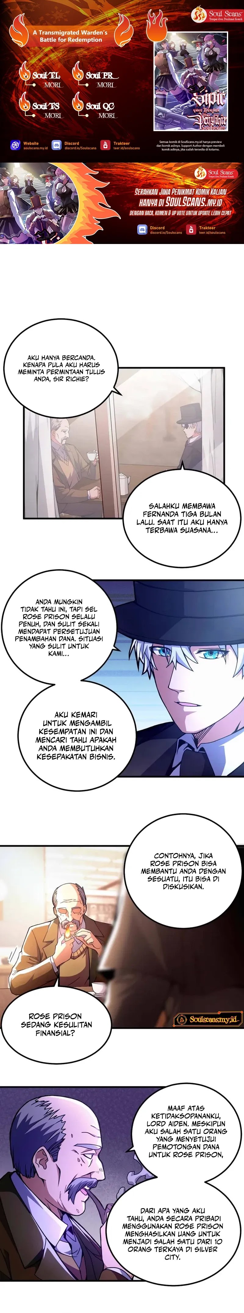 A Transmigrated Warden’s Battle for Redemption - Chapter 58 1