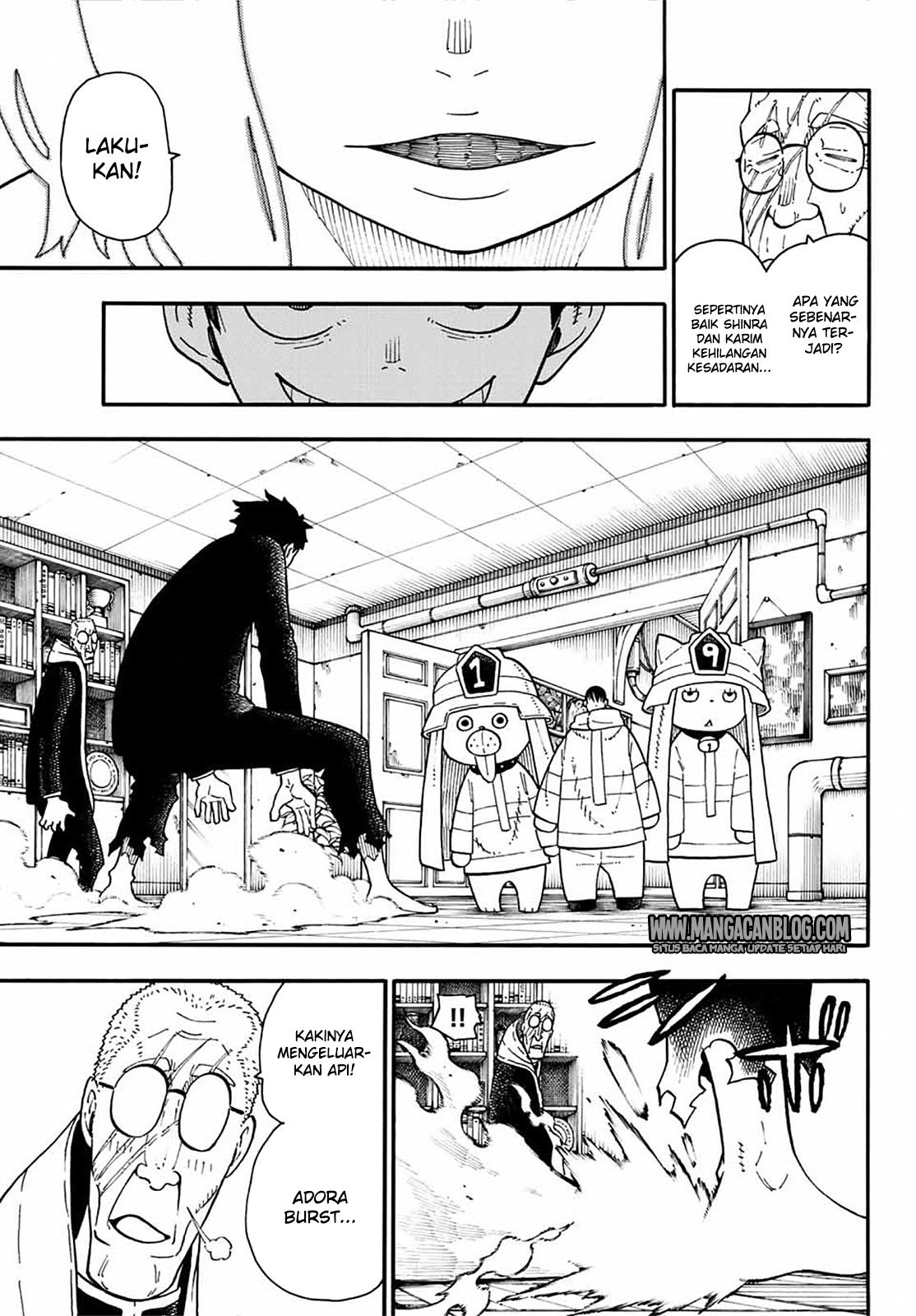 Fire Brigade of Flame (Enen no Shouboutai) - Chapter 95 3 Fire Brigade of Flame (Enen no Shouboutai) - Chapter 95 3