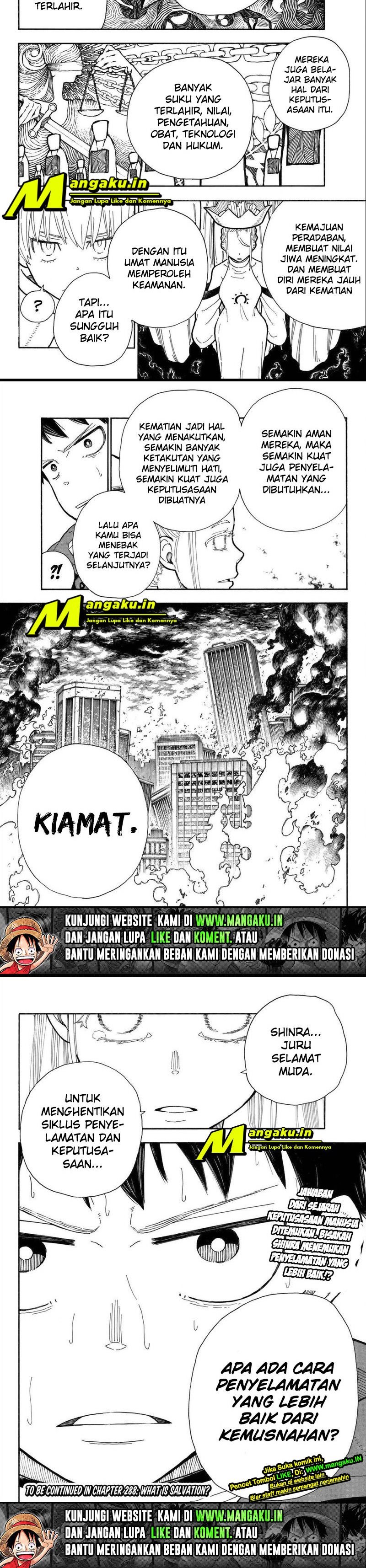 Fire Brigade of Flame (Enen no Shouboutai) - Chapter 287 7