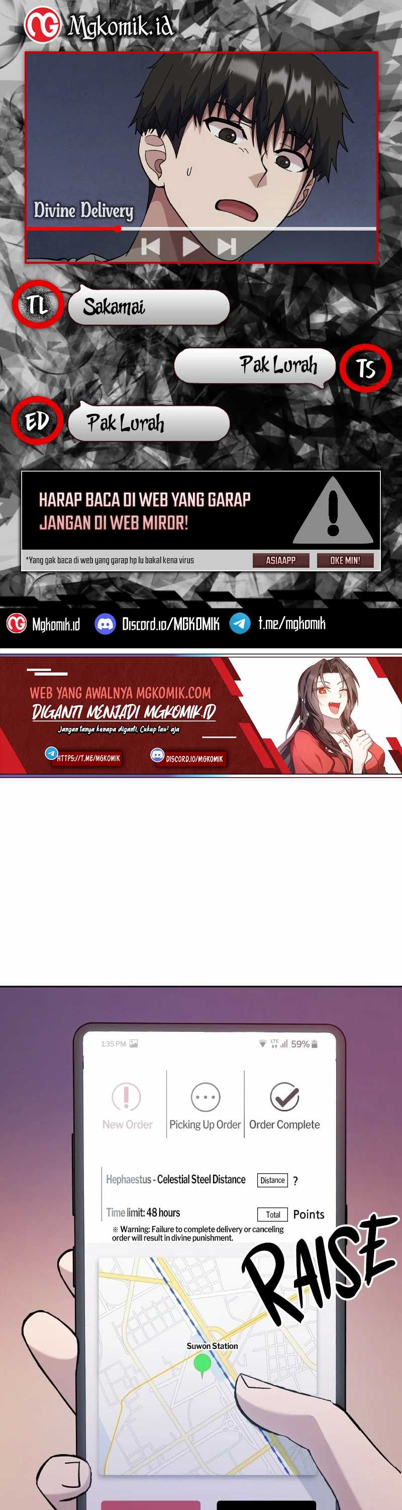 Divine Delivery ( Heavenly Deliveryman ) - Chapter 05 1 Divine Delivery ( Heavenly Deliveryman ) - Chapter 05 1