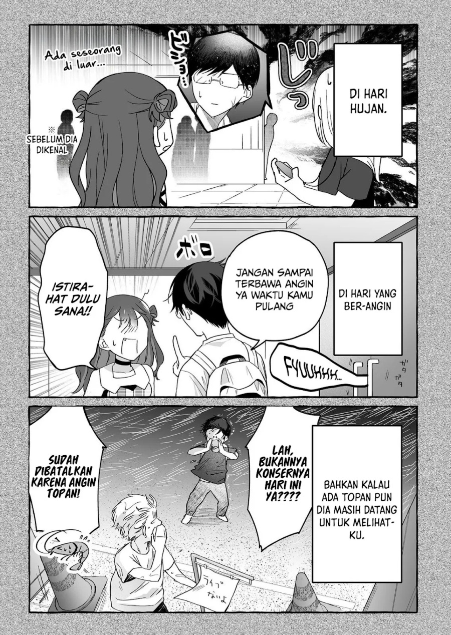 Damedol to Sekai ni Hitori Dake no Fan (Serialization) - Chapter 41 4 Damedol to Sekai ni Hitori Dake no Fan (Serialization) - Chapter 41 4
