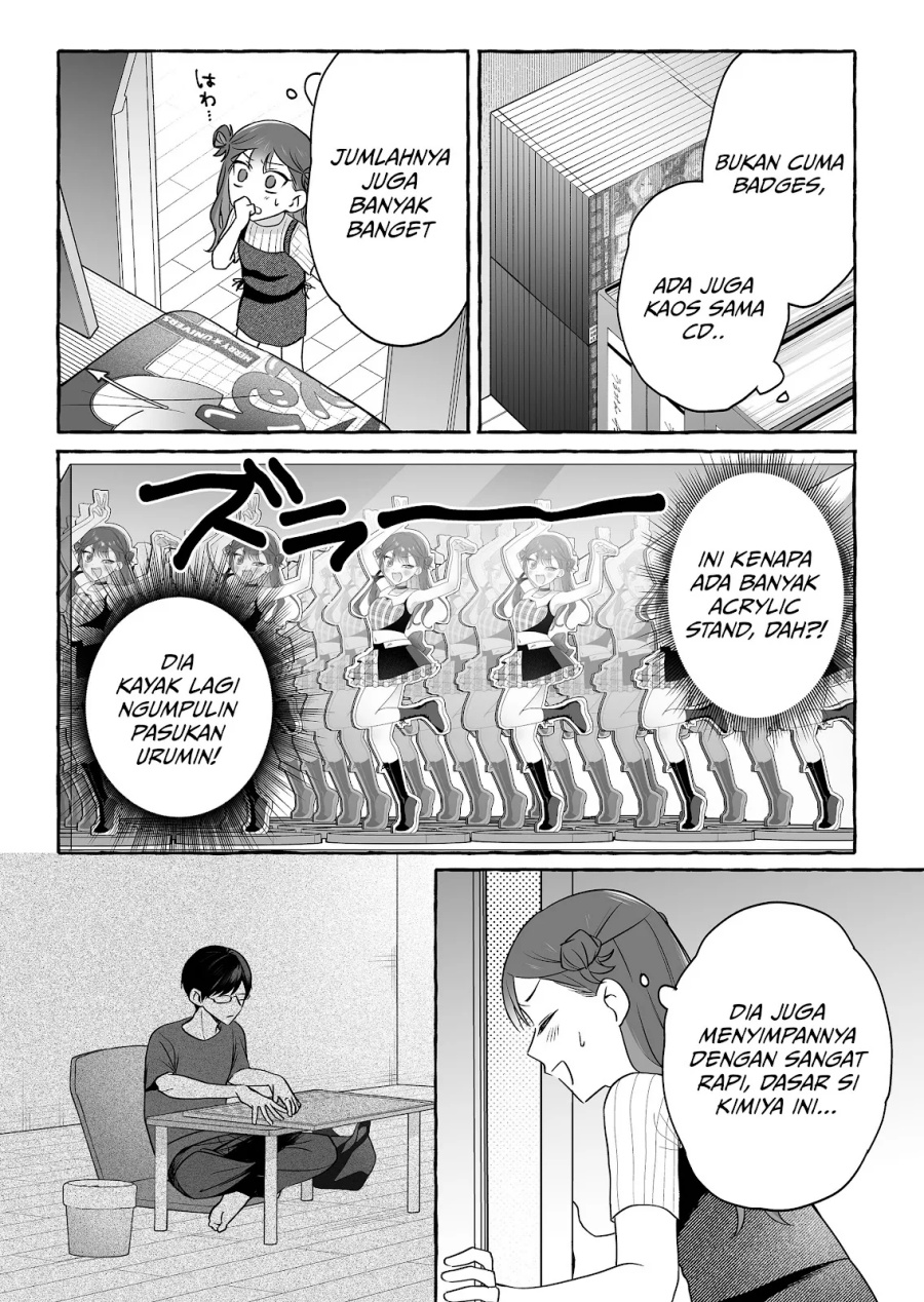 Damedol to Sekai ni Hitori Dake no Fan (Serialization) - Chapter 45 4 Damedol to Sekai ni Hitori Dake no Fan (Serialization) - Chapter 45 4