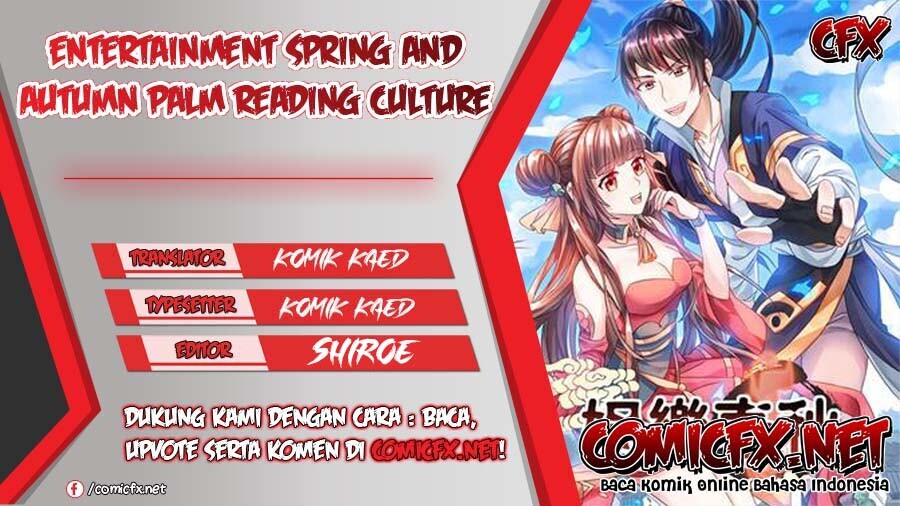 Entertainment Spring And Autumn Palm Reading Culture - Chapter 02 1 Entertainment Spring And Autumn Palm Reading Culture - Chapter 02 1