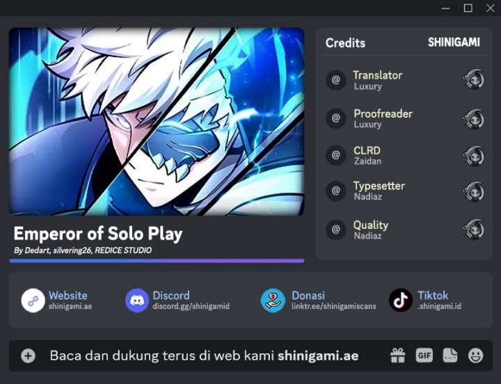 Emperor Of Solo Play - Chapter 15 1