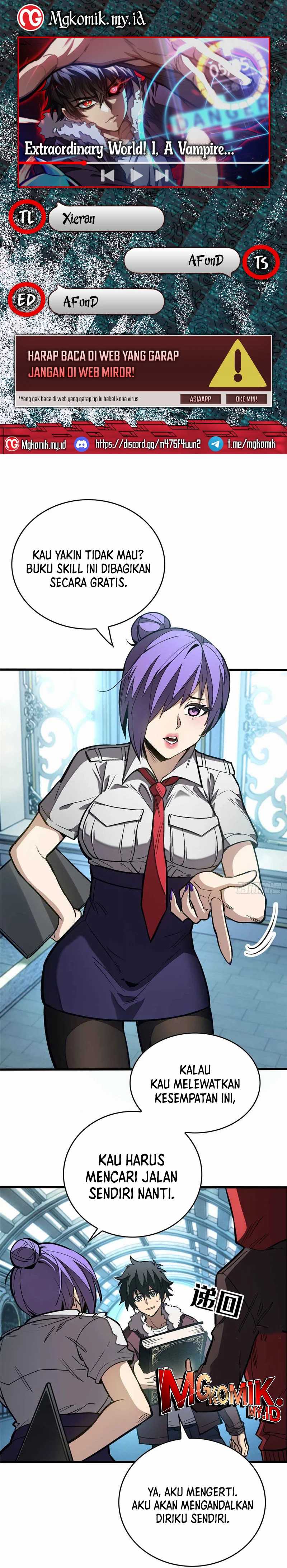 Extraordinary World?! Me… A Vampire?! - Chapter 04 1