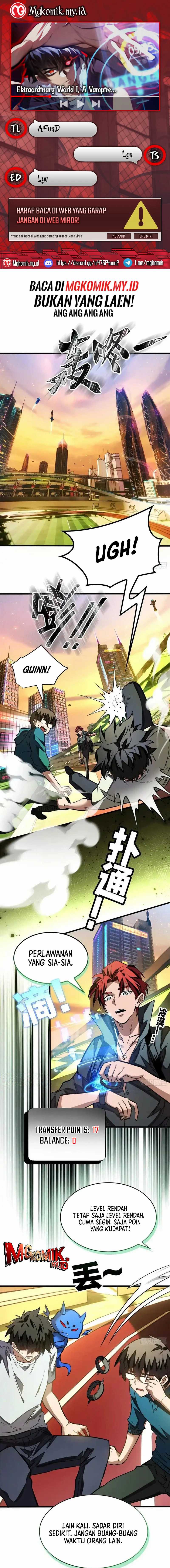 Extraordinary World?! Me… A Vampire?! - Chapter 11 1 Extraordinary World?! Me… A Vampire?! - Chapter 11 1