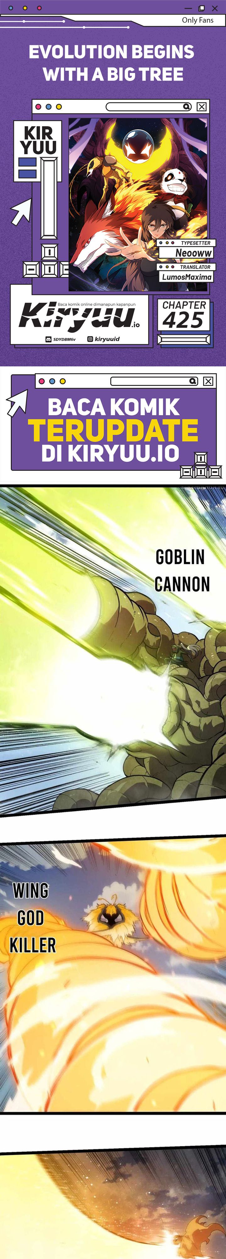 Evolution Begins With A Big Tree - Chapter 425 1