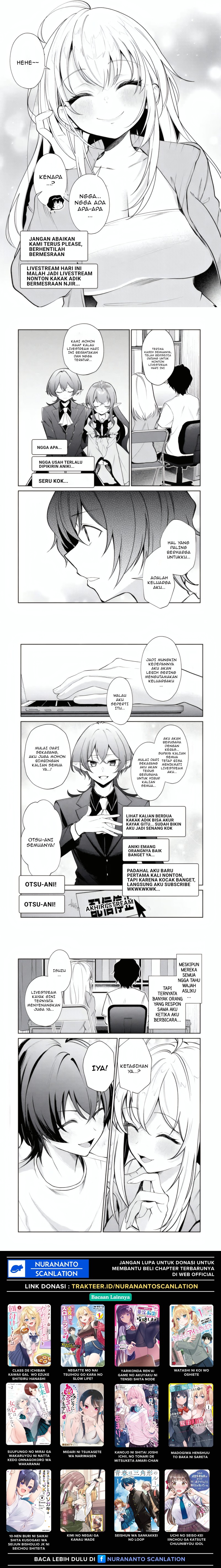 Yuumei VTuber no Ani Dakedo Nazeka Ore ga Yuumei ni Natteita - Chapter 16.1 2