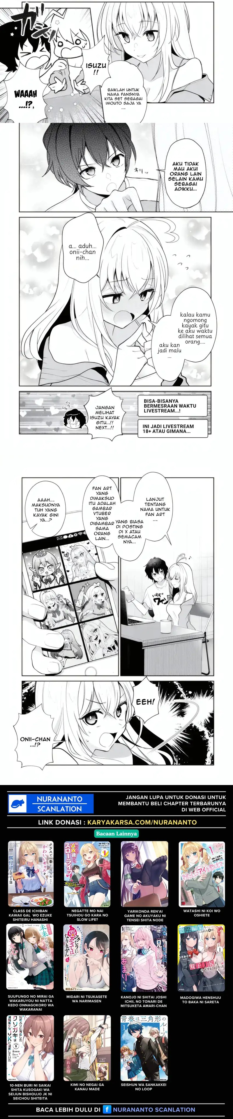 Yuumei VTuber no Ani Dakedo Nazeka Ore ga Yuumei ni Natteita - Chapter 15.1 2
