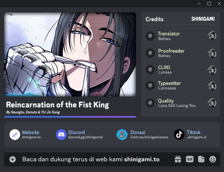 Reincarnation Of The Fist King - Chapter 17 1