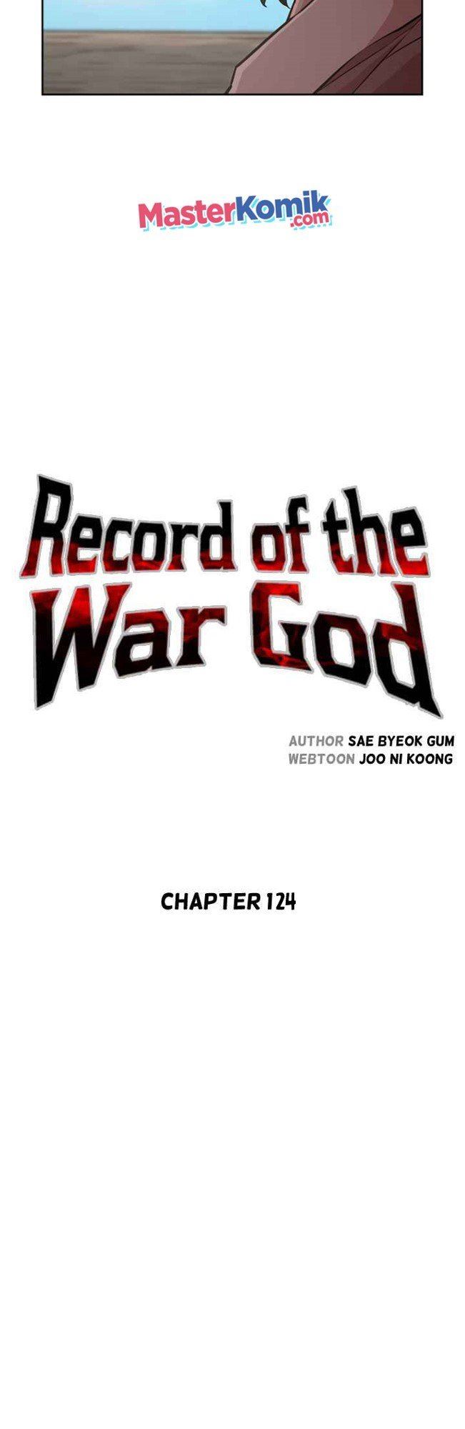 Record of the War God - Chapter 124 13 Record of the War God - Chapter 124 13