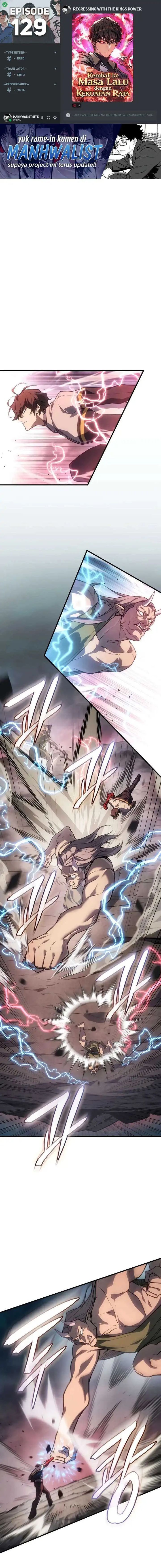 Regressing with the Kings Power - Chapter 129 1