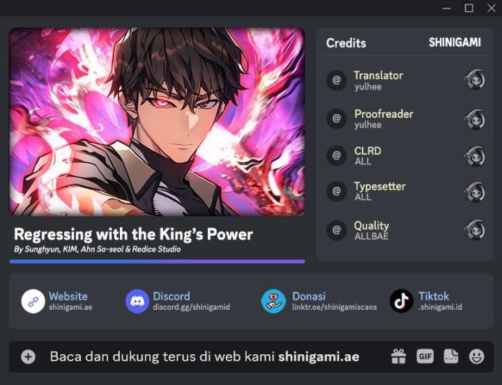Regressing with the Kings Power - Chapter 66 1