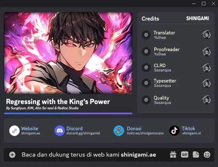 Regressing with the Kings Power - Chapter 73 1