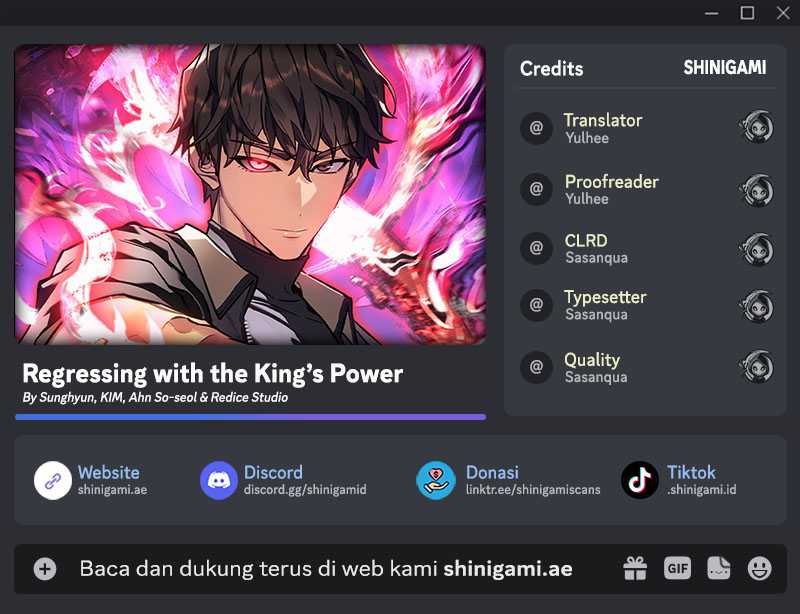 Regressing with the Kings Power - Chapter 56 1